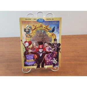 Disney - Alice Through the Looking Glass - Blu-ray + DVD + Digital HD New Sealed